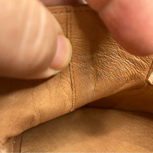 Madewell The Frances skimmer leather loafers cognac women’s size 11 contemporary - Picture 9 of 12